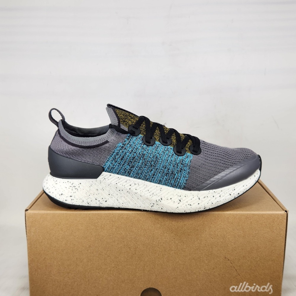 Allbirds Tree Glider Running Shoes Men Size 11 Stormy Grey Multi Blizzard Sneak